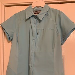 Light Blue Columbia shirt
